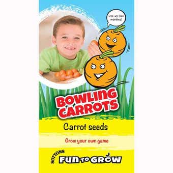 Fun To Grow Carrot Seeds - Bowling Carrots (Rondo)