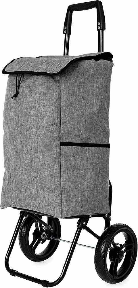 Casa&Casa Marino Grey 2 Wheel Shopping Trolley  - 45L