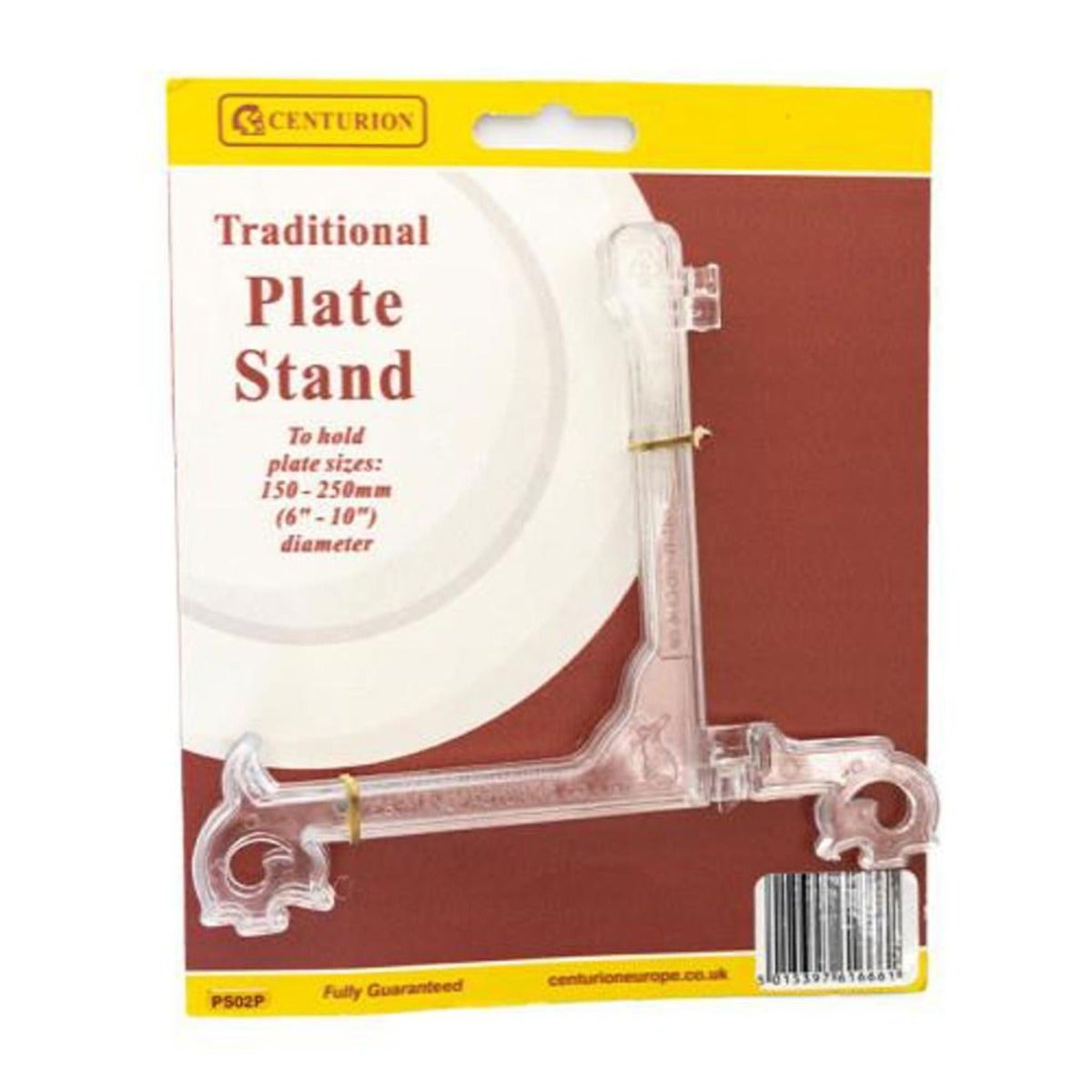 Centurion Clear Plate Stand 150-250mm