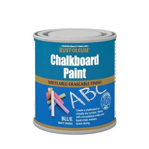 Rust-Oleum Blue Matt Chalkboard Paint 250ml