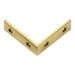 Chest Strap 51mm x 51mm x 16mm - Polished Brass