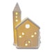 Christmas LED Ceramic House Decoration - 11.5cm x 8.3cm