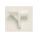 Push In Shelf Support White