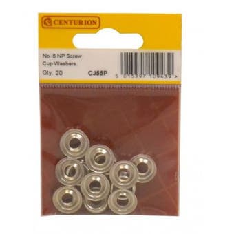 NP Screw Cup Washers No 8 (Pack of 20)
