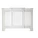 Classic White Radiator Cabinet Medium