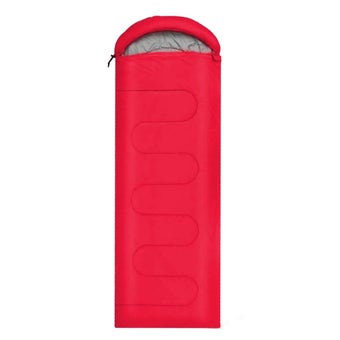 Compact Lightweight Red Sleeping Bag