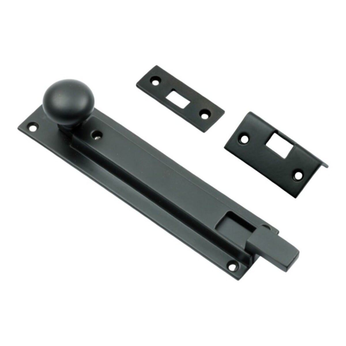 Cranked Locking Bolt 152mm x 36mm - Matt Black 