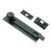 Cranked Locking Bolt 152mm x 36mm - Matt Black