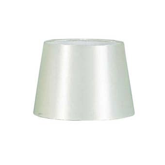 Cream Faux Silk Empire Lamp Shade