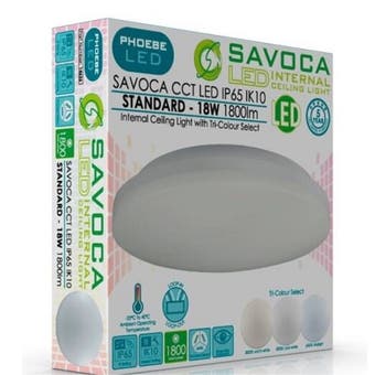 Crompton Savoca 18W Cct Ip65 Luminaire