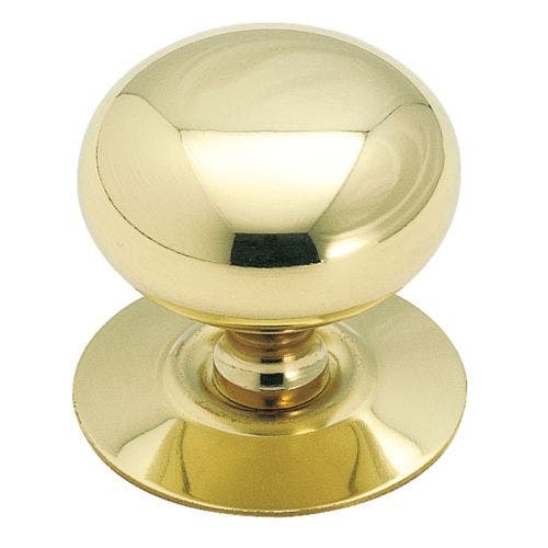 Cupboard Knob 2in Brass