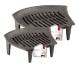 De Vielle Curved Front Fire Grates