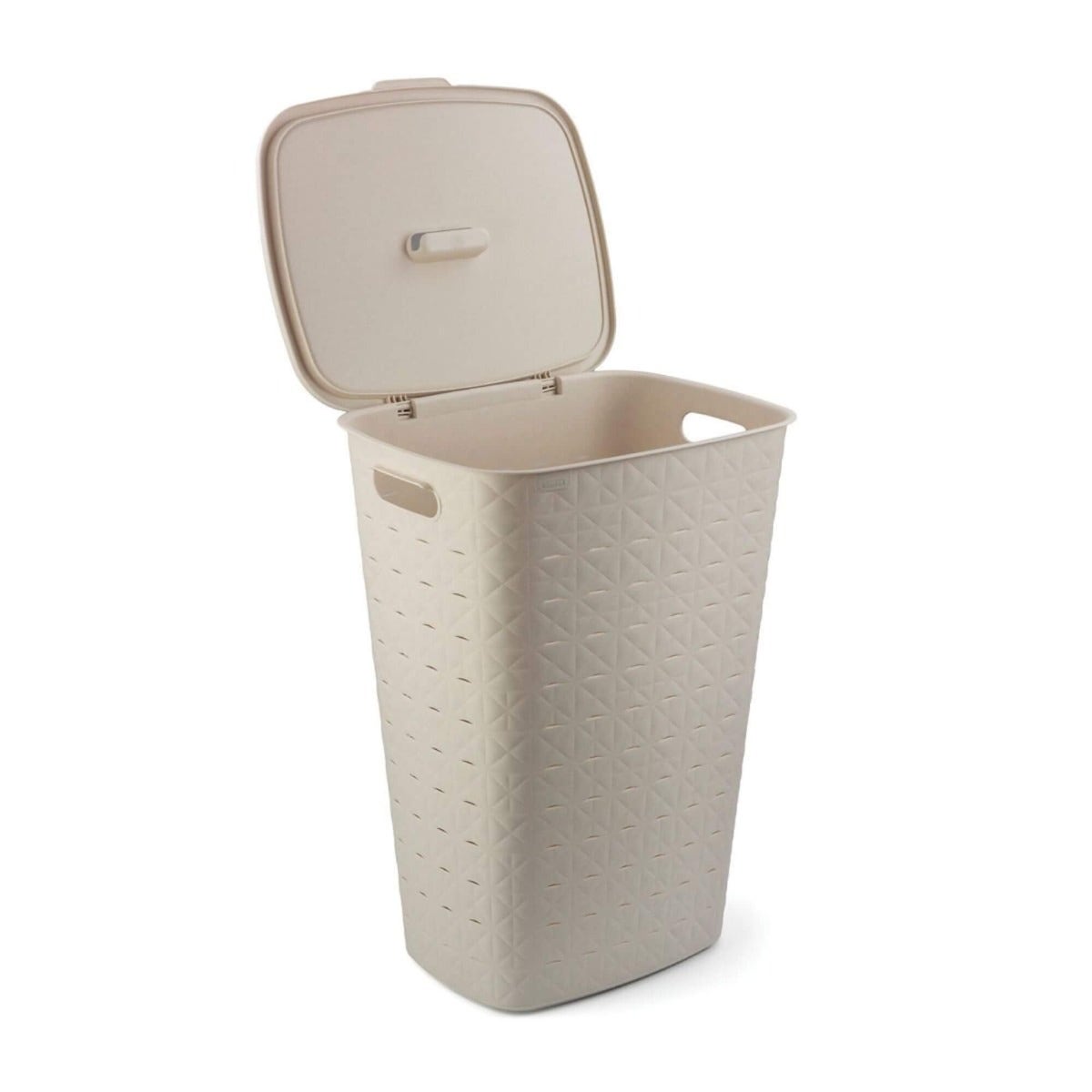 Curver Softex Laundry Hamper 56L Chalk White
