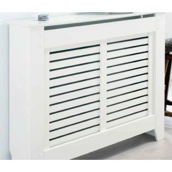 Large Rhode Island Radiator Cabinet - White