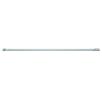 Blue Canyon 140-260 White Telescopic Shower Curtain Rod