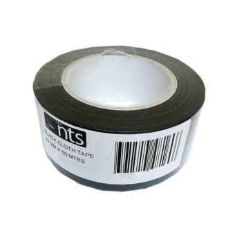 NTS Black Cloth Tape - 48mm x 50m