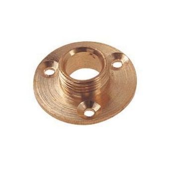 Brass Backplate 1/2"