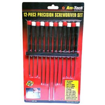 AmTech 12-Piece Precision Screwdriver Set