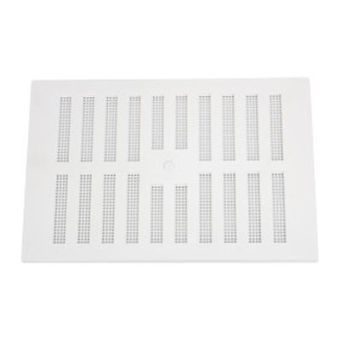 White Plastic Vent Adjustable 9" x 6" 229mm x 152mm
