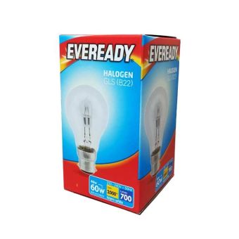 Ever Ready 46w B22 GLS Eco Bulb Halogen - Warm White