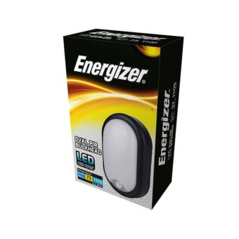 Energizer 15W LED Cool White Light Oval PIR Bulkhead