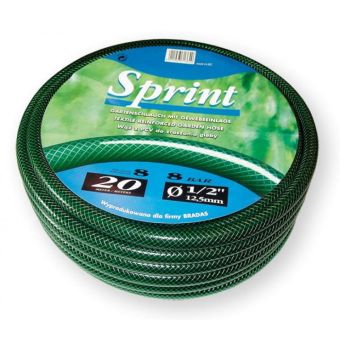 20m Reinforced Garden Hose 1/2" - PVC