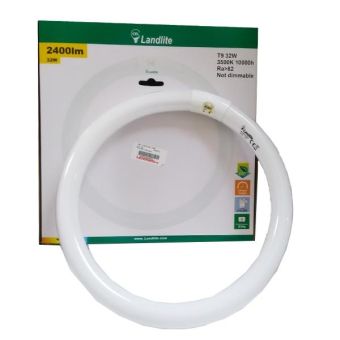 Landlite 32w Fluorescent Circular Tube G10Q Lightbulb