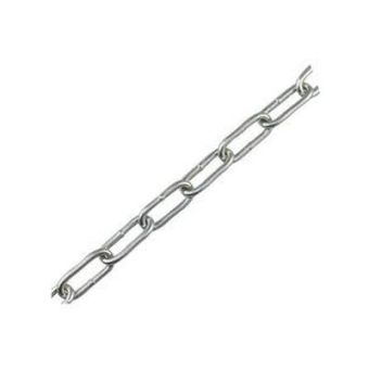 6mm x 24mm Galvanised Zinc Chain
