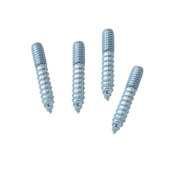 Premier 1/2" X 1/4" Wood To Metal Dowel Screws - Pack Of 4