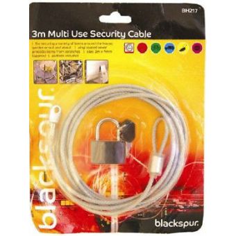 Blackspur Multi Use Security Cable