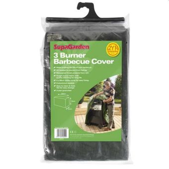 SupaGarden 3 Burner Barbeque Cover - 130cm