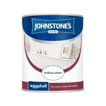 Johnstone's Eggshell Brilliant White 1.25l