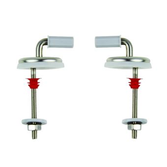 Wirquin Modufix S. Steel WC Bottom Fix Hinge