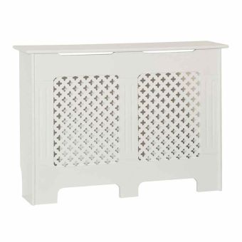 Vida Medium Oxford White Radiator Cover