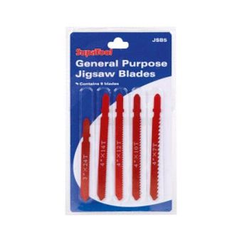 SupaTool Jigsaw Blade Set - 5 Piece