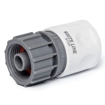 Quick Stop Hose Connector Coupling I 3/4 Inch – Durable ABS Garden Fitting