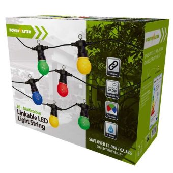 Outdoor Coloured Feston Lights