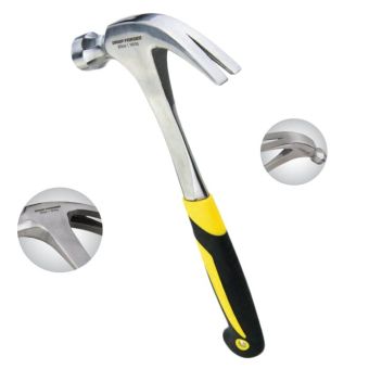 F.F Group Steel Claw Hammer Steel - 16oz