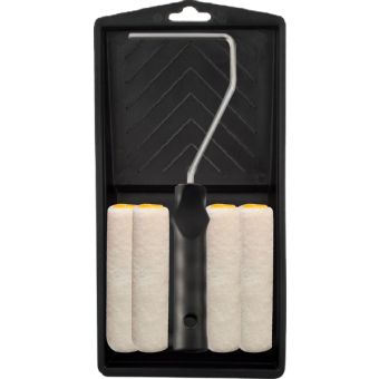 4" Mohair Tray and 4 Heads