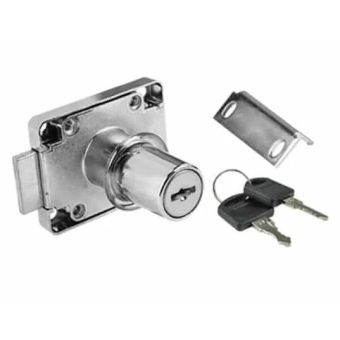 Drawer Lock Zinc Alloy Chrome Plated