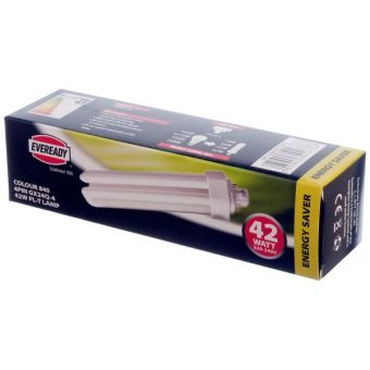 Eveready Fluorescent 4 Pin Tube Light Bulb - 42W