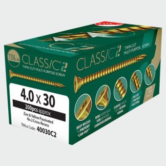 M50x90mm Twin Cut Screw