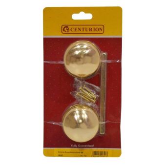Centurion 2 ¼" Brass Victorian Mortice Knobs