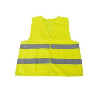 Yellow High Vis Reflective Safety Vest - L