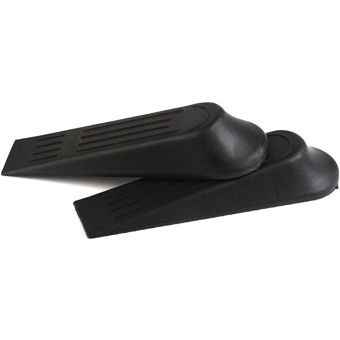 Steelex Rubber Door Stoppers - Pack 2