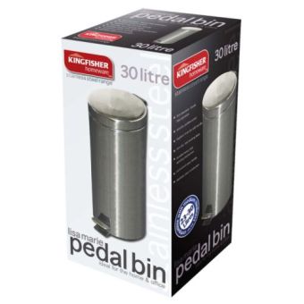 Stainless Steel Pedal Bin 30 Litre