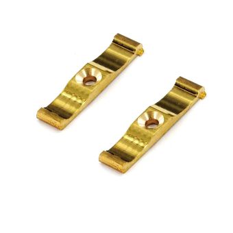 Securit Brass Finish Turn Button - 35mm