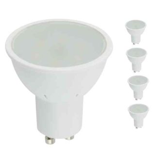 Lyveco LED GU10 240v 280lm 4000k Natural White Pack 5 - 4w
