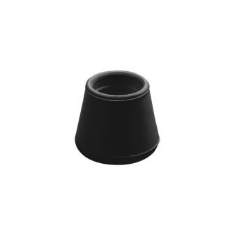 Amig Black Rubber Round Leg Tip / Ferrule - 8mm