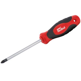 Draper Redline™ PZ Type Soft Grip Screwdriver - 100mmxNo.1